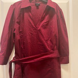 East 5th shirt Burgandy